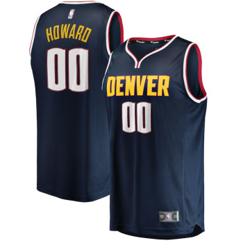 Men's Markus Howard Denver Nuggets 2021/22 Fast Break Replica Jersey - Icon Edition - Navy
