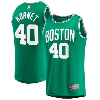 Men's Luke Kornet Boston Celtics 2021/22 Fast Break Replica Jersey - Icon Edition - Kelly Green