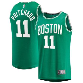 Men's Payton Pritchard Boston Celtics 2021/22 Fast Break Replica Jersey - Icon Edition - Kelly Green