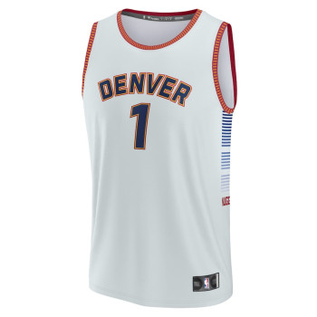 Men's Michael Porter Jr. Denver Nuggets 2022/23 Fastbreak Jersey - City Edition - Silver
