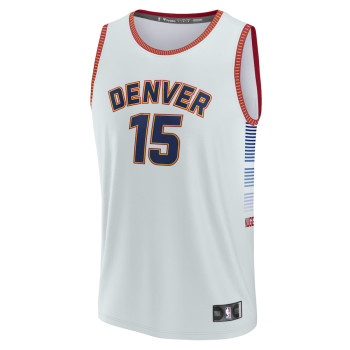 Men's Nikola Jokic Denver Nuggets 2022/23 Fastbreak Jersey - City Edition - Silver
