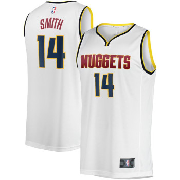 Men's Ish Smith Denver Nuggets Fast Break Player Jersey - Association Edition - White