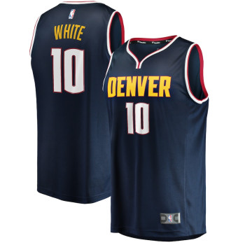 Men's Jack White Denver Nuggets Fast Break Player Jersey - Icon Edition - Navy