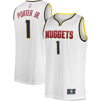 Men's Michael Porter Jr. Denver Nuggets Fast Break Player Jersey - Association Edition - White