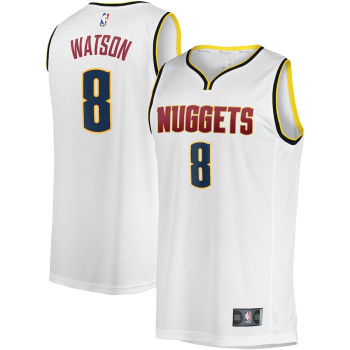 Men's Peyton Watson Denver Nuggets Fast Break Player Jersey - Association Edition - White