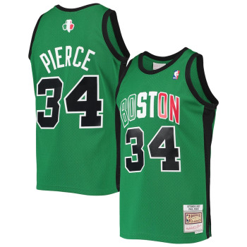 Men's Paul Pierce Boston Celtics Mitchell & Ness 2007-08 Hardwood Classics Alternate Swingman Jersey - Kelly Green