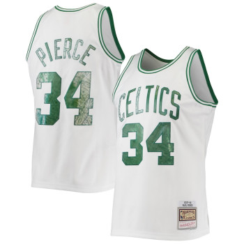 Men's Paul Pierce Boston Celtics Mitchell & Ness 1996-97 Hardwood Classics NBA 75th Anniversary Diamond Swingman Jersey - White
