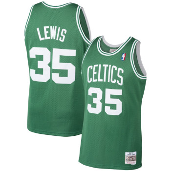 Men's Reggie Lewis Boston Celtics Mitchell & Ness 1987-88 Hardwood Classics Swingman Player Jersey - Kelly Green