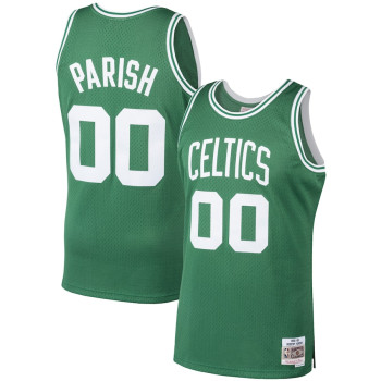 Men's Robert Parish Boston Celtics Mitchell & Ness 1985-86 Hardwood Classics Swingman Player Jersey - Kelly Green