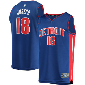 Men's Cory Joseph Detroit Pistons 2021/22 Fast Break Replica Jersey - Icon Edition - Blue