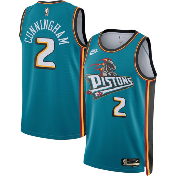 Men's Cade Cunningham Detroit Pistons Nike 2022/23 Swingman Jersey Teal - Classic Edition