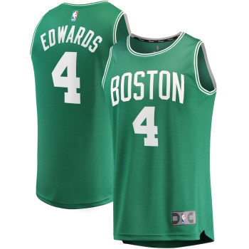 Men's Carsen Edwards Boston Celtics Fast Break Replica Player Jersey - Icon Edition - Kelly Green