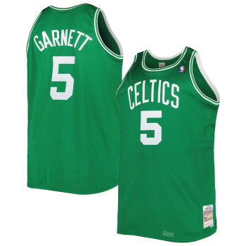 Men's Kevin Garnett Boston Celtics Mitchell & Ness Big & Tall Hardwood Classics 2007-08 Swingman Jersey - Kelly Green