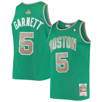 Men's Kevin Garnett Boston Celtics Mitchell & Ness Hardwood Classics Swingman Jersey - Kelly Green