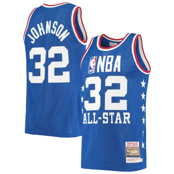 Men's Magic Johnson Western Conference Mitchell & Ness 1985 NBA All-Star Game Authentic Jersey - Royal